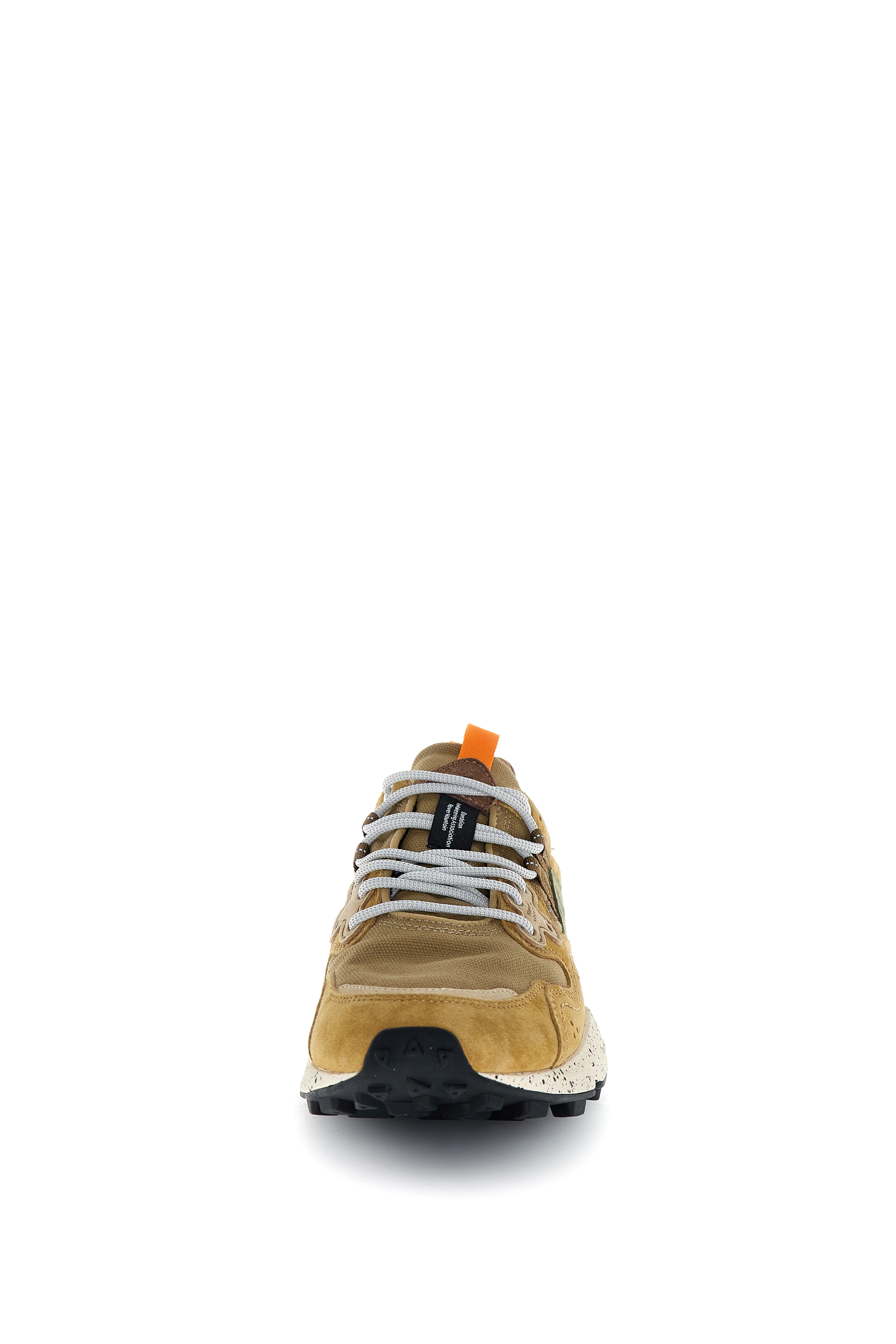 Flower Mountain Sneaker Yamano 3 Man Suede/canvas Kaki-military Kaki – dettaglio prodotto 6 – Master SKU FWM_2017816-38-1F85