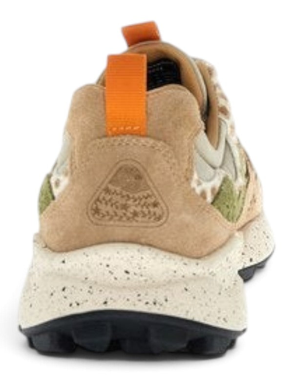 Flower Mountain Sneaker Yamano 3 Uni Cow Velour Beige-Cognac-Brown – dettaglio prodotto 5 – Master SKU FWM_2017818-70-2E51