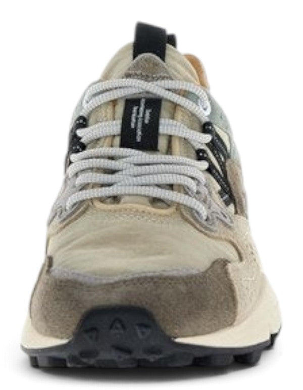 Flower Mountain Sneaker Yamano 3 Uni Cow Velour Sand-Beige-Taupe – dettaglio prodotto 6 – Master SKU FWM_2017818-70-1D52