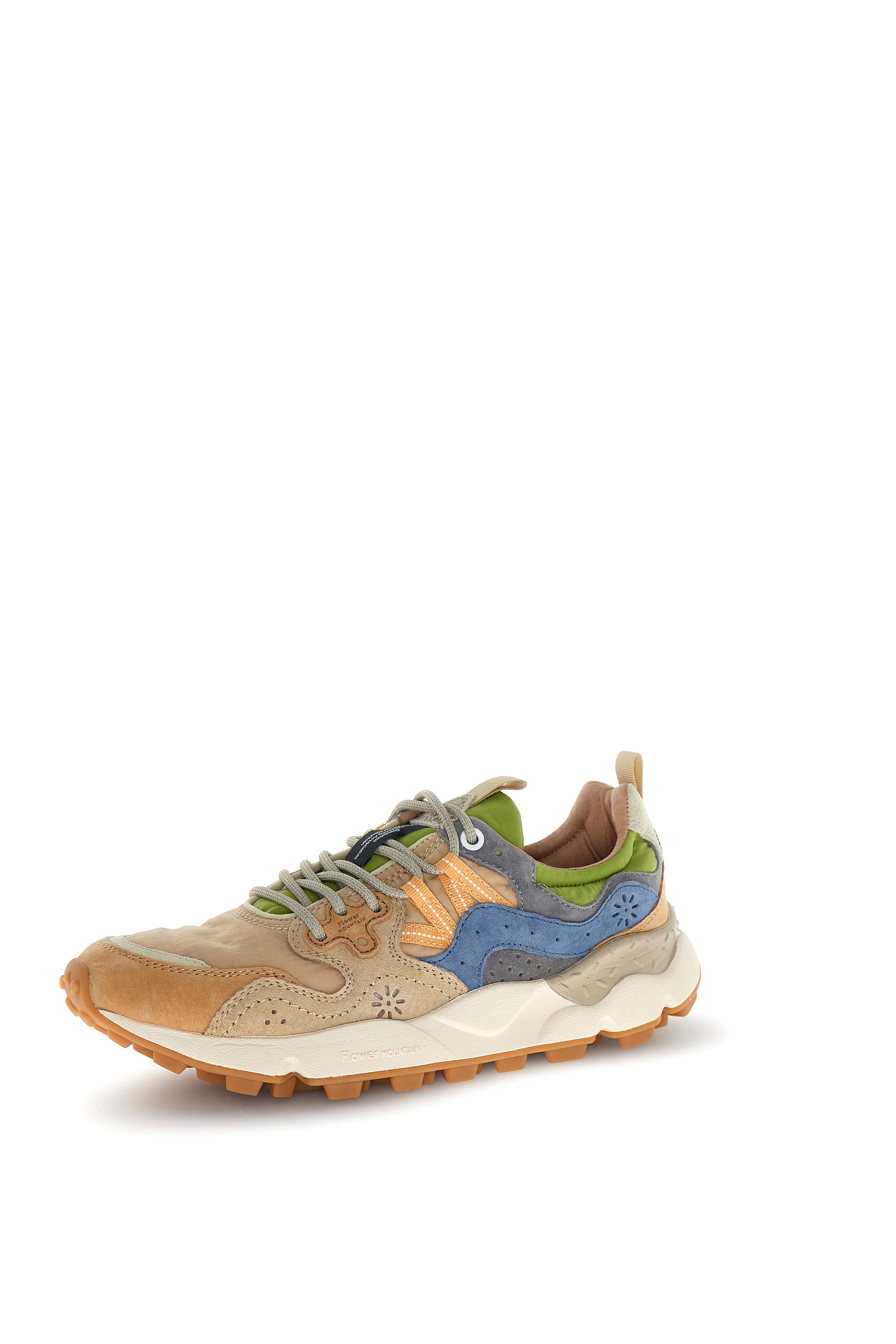 Flower Mountain Sneaker Yamano 3 Uni Suede/nylon Golden Heart-ginger-beige Rosso – dettaglio prodotto 2 – Master SKU FWM_2017818-01-1H80