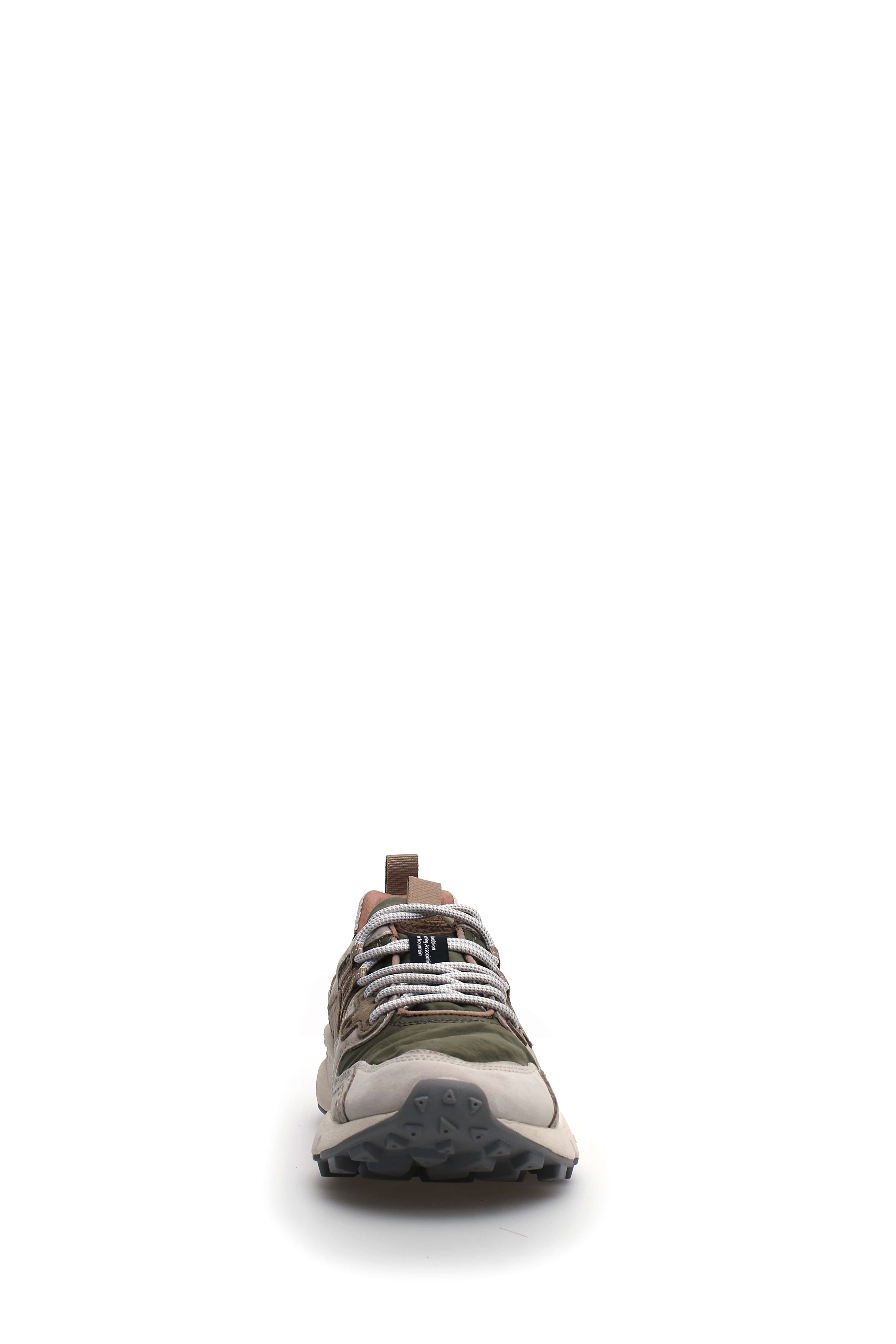 Flower Mountain Sneaker Yamano 3 Uni Suede/nylon Off White-military-green Bianco. – dettaglio prodotto 6 – Master SKU FWM_2017393-01-1N48