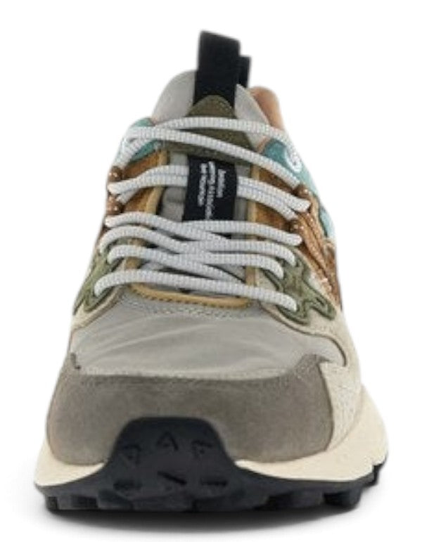 Flower Mountain Sneaker Yamano 3 Uni Suede/Pony Hair/Nylon Taupe-Beige-Copper – dettaglio prodotto 6 – Master SKU FWM_2017818-56-3D21