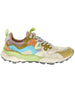 Flower Mountain Sneaker Yamano 3 Woman Suede/nylon Cream-milk-light Blue Beige – vista principale – Master SKU FWM_2017817-01-1E94