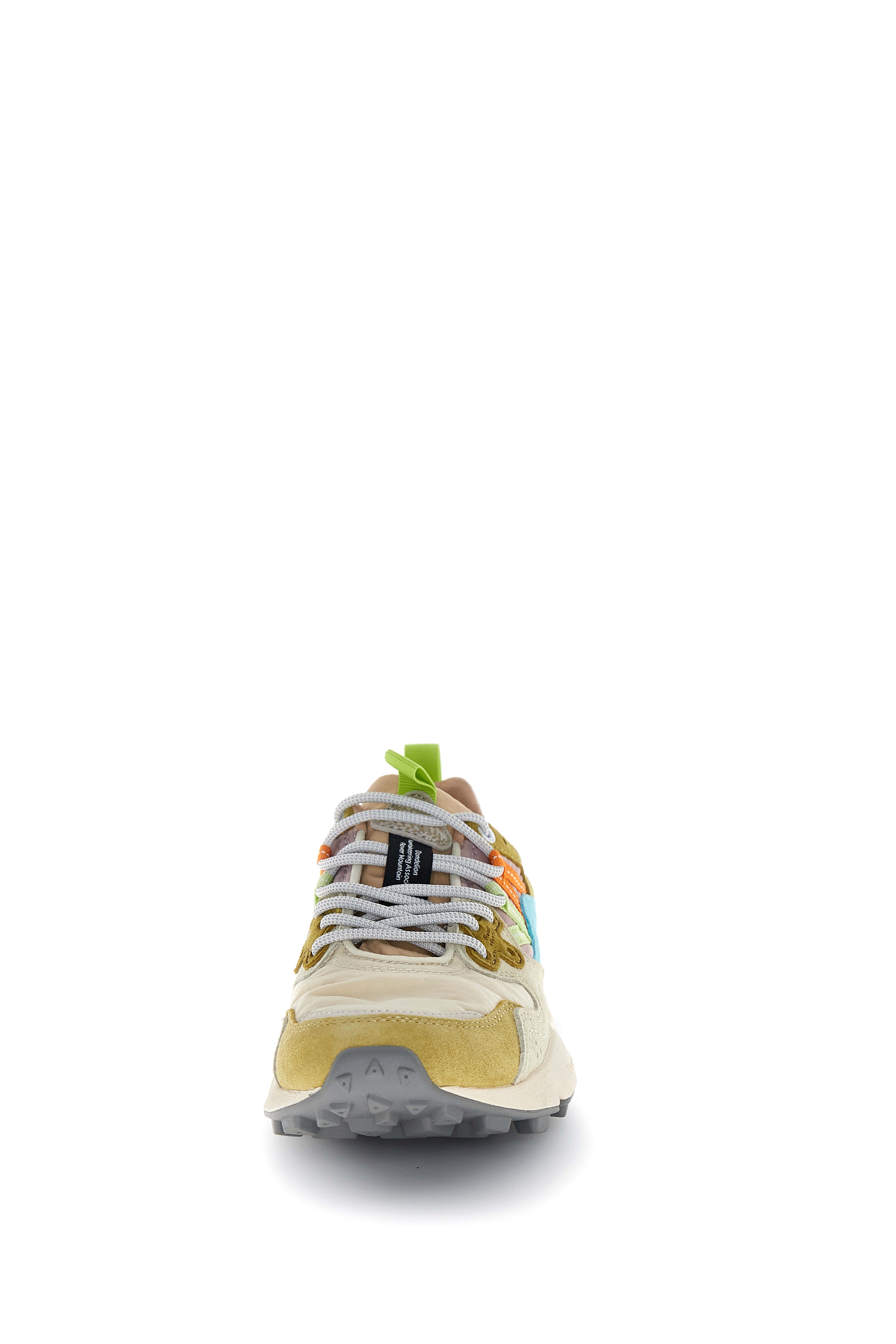 Flower Mountain Sneaker Yamano 3 Woman Suede/nylon Cream-milk-light Blue Beige – dettaglio prodotto 6 – Master SKU FWM_2017817-01-1E94