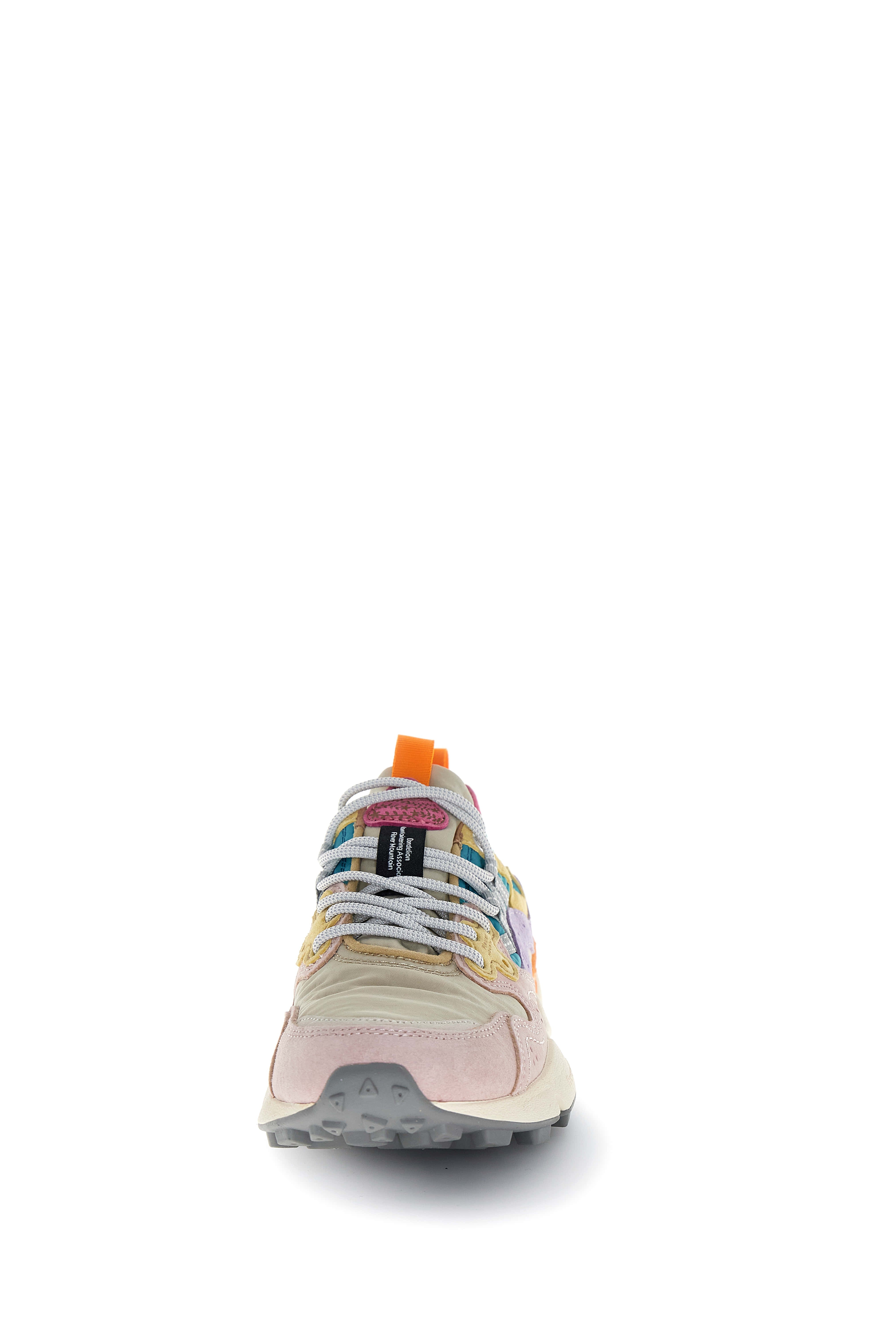 Flower Mountain Sneaker Yamano 3 Woman Suede/nylon Light Pink-lilac-petrol Rosa – dettaglio prodotto 6 – Master SKU FWM_2017817-01-3M51