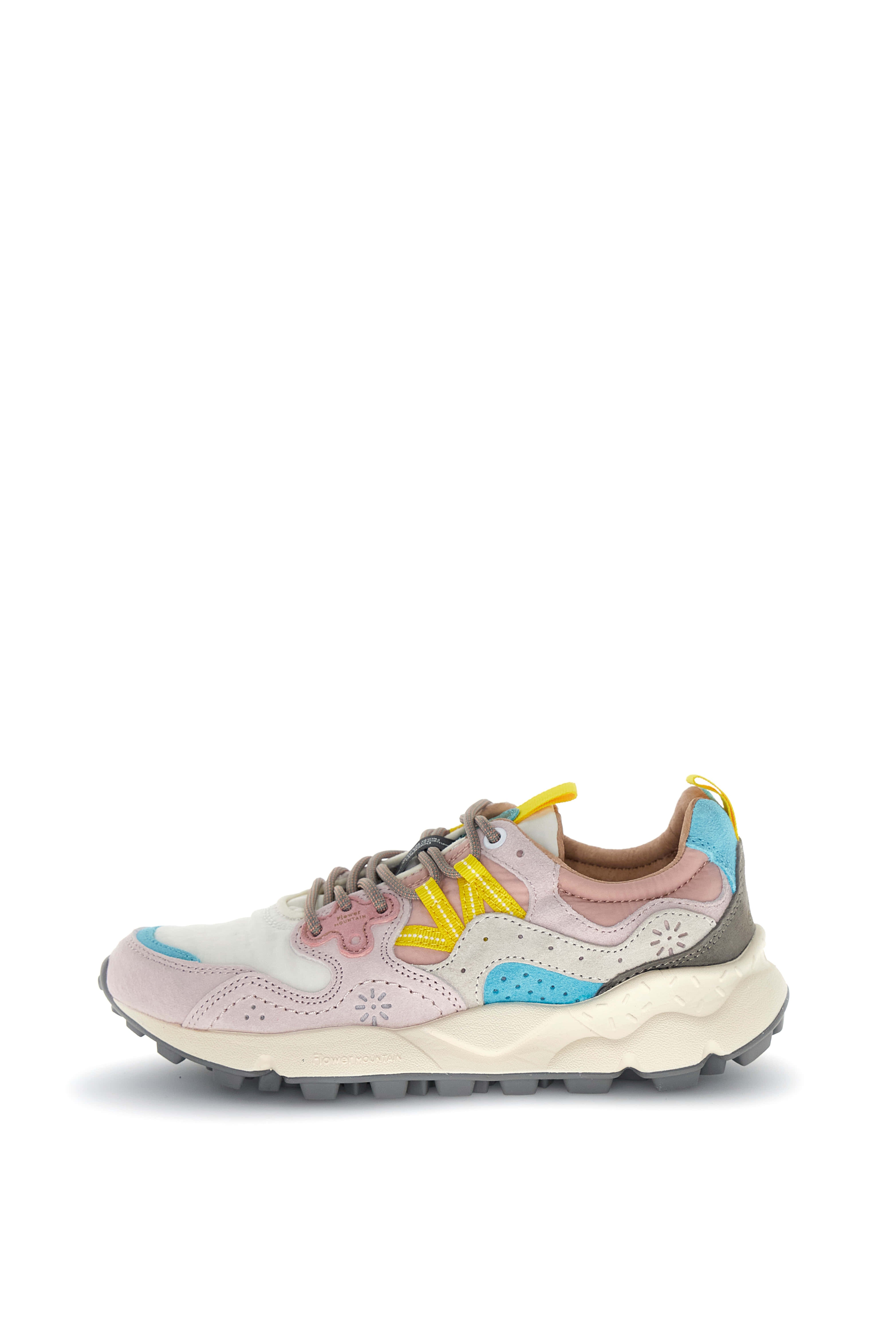 Flower Mountain Sneaker Yamano 3 Woman Suede/nylon Light Pink-offwhite-pink Grigio – dettaglio prodotto 4 – Master SKU FWM_2017817-01-1B54
