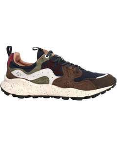 Flower Mountain Yamano 3 Sneakers In Suede e Tessuto Tecnico 3d31 – vista principale – Master SKU FWM_2017816-01-3D31