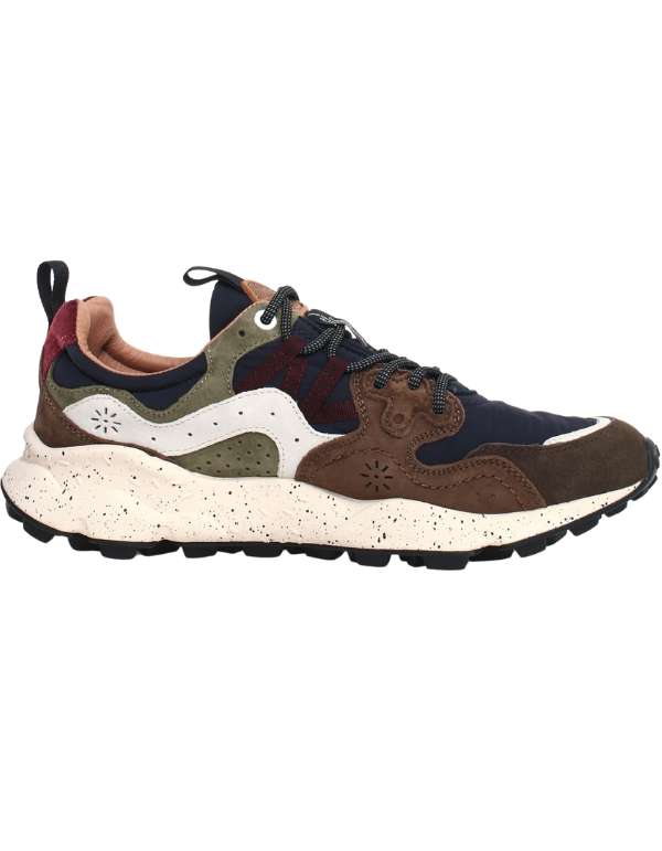 Flower Mountain Yamano 3 Sneakers In Suede e Tessuto Tecnico 3d31 – vista principale – Master SKU FWM_2017816-01-3D31