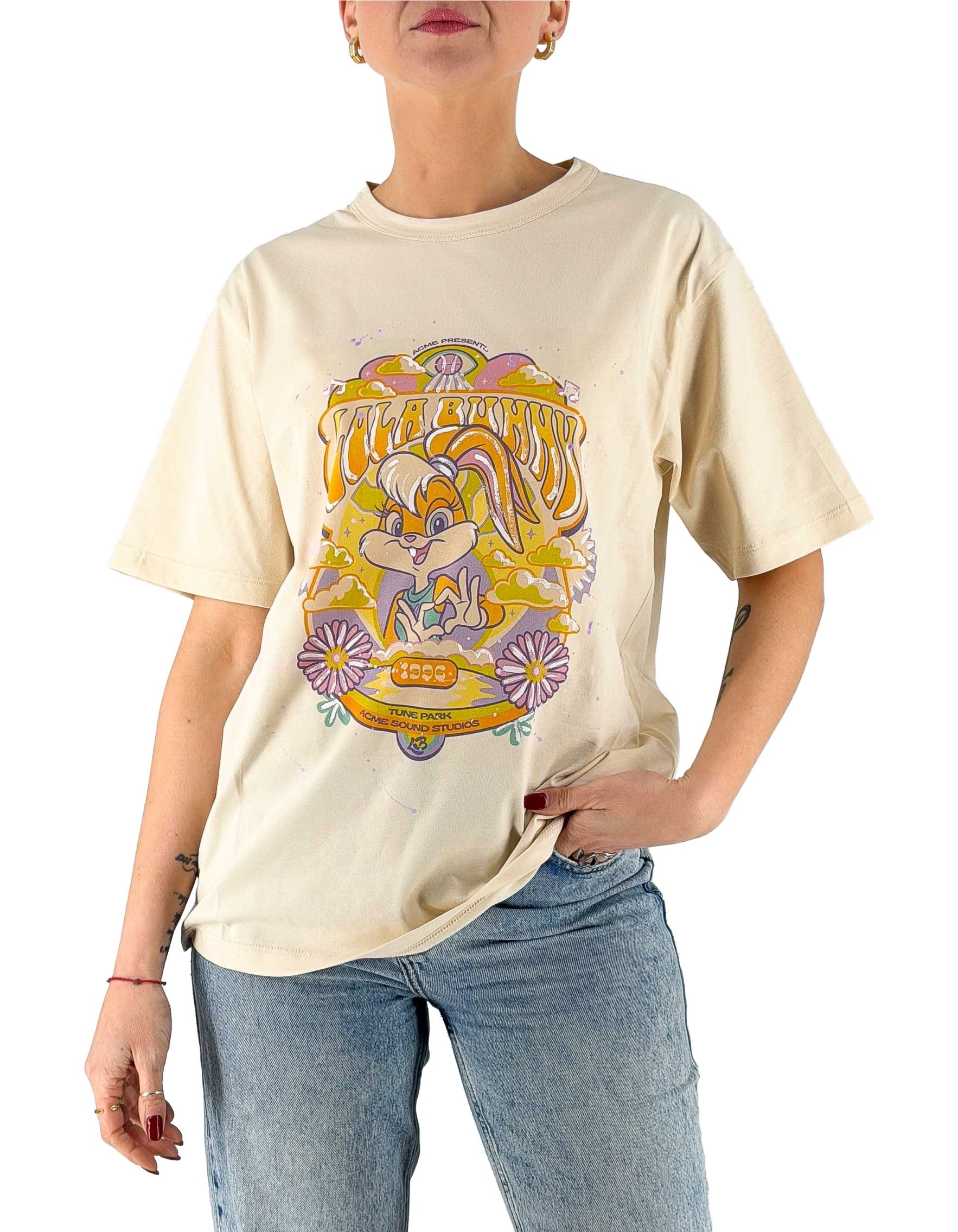 Front Street Lola Bunny Tee X Looney Tunes Antique – vista principale – Master SKU FST_37200_ANTIQUE