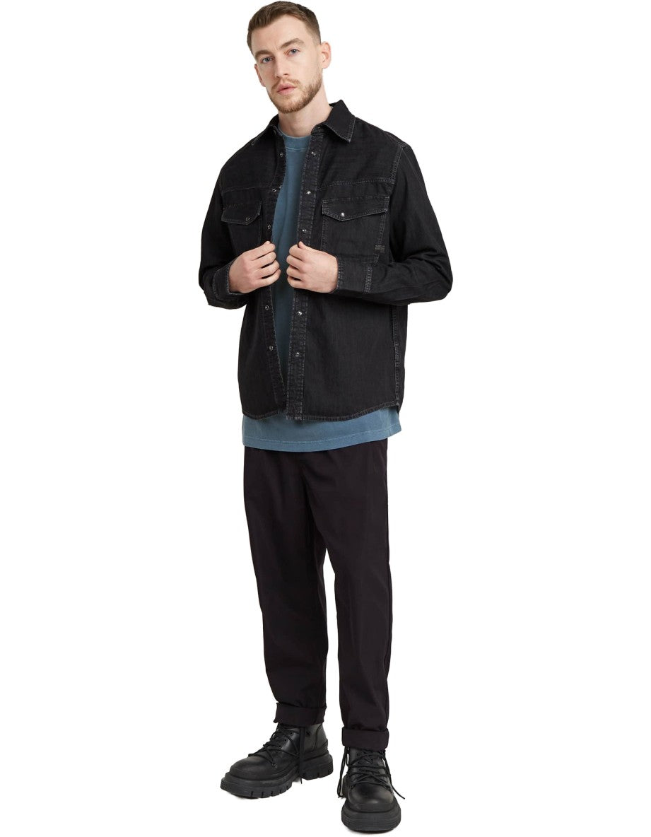 G-Star Camicia In Denim Dakota Nighttime Sky – dettaglio prodotto 6 – Master SKU GST_D23616-D540_G865