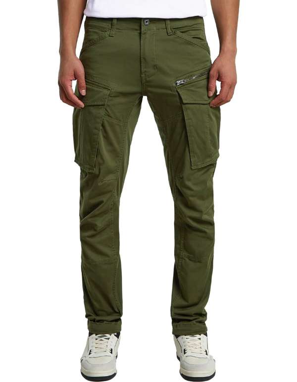 G-Star Cargo Rovic Zip 3d Regular Tapered Dk Bronze Green – vista principale – Master SKU GST_D02190-5126_6059