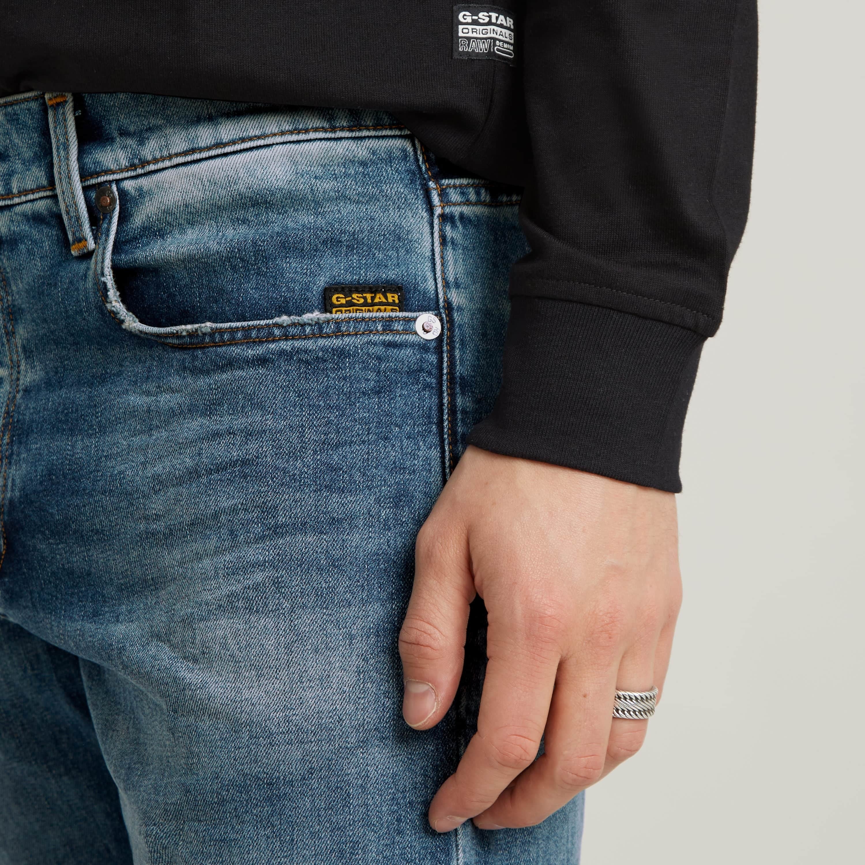 G-Star Jeans 3301 Regular Tapered Vintage Azure – dettaglio prodotto 3 – Master SKU GST_51003-C052_A802