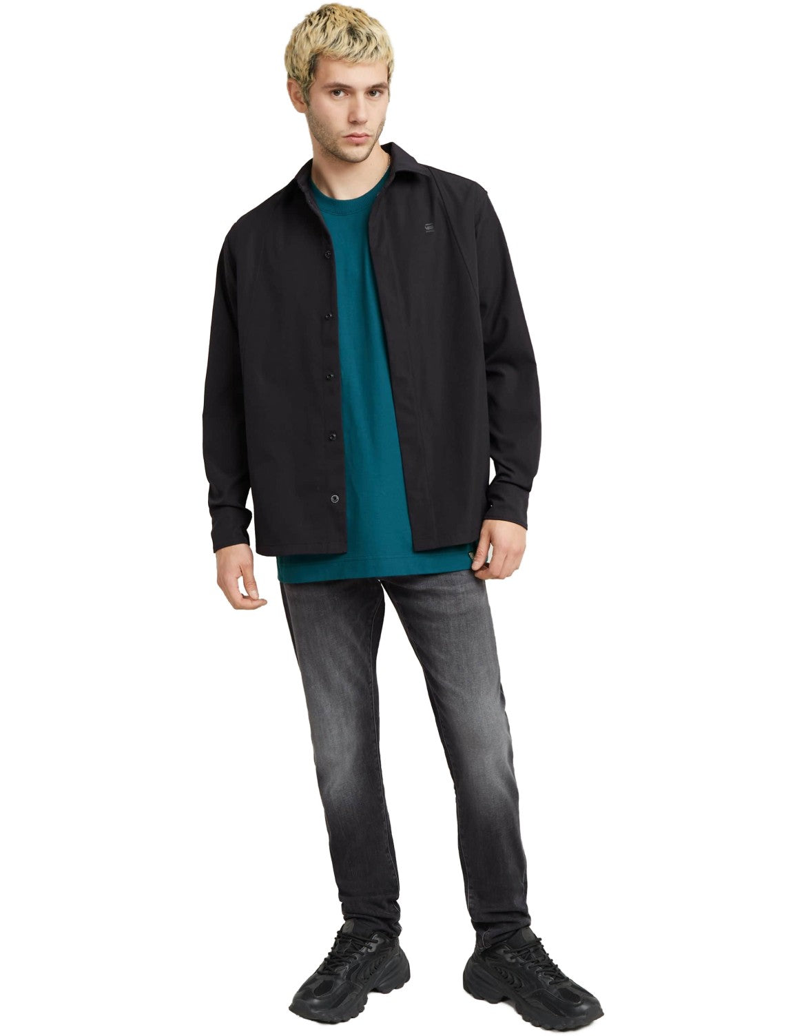 G-Star Jeans 3301 Slim Faded Black Magnet – dettaglio prodotto 5 – Master SKU GST_D25742-A634_C239