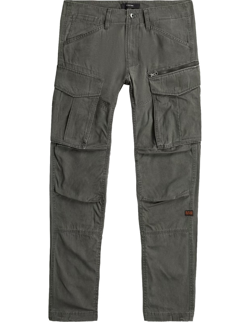 G-Star Pantaloni Rovic Zip 3d Regular Tapered Asfalt/elephant Skin – dettaglio prodotto 4 – Master SKU GST_D02190-E351_H982