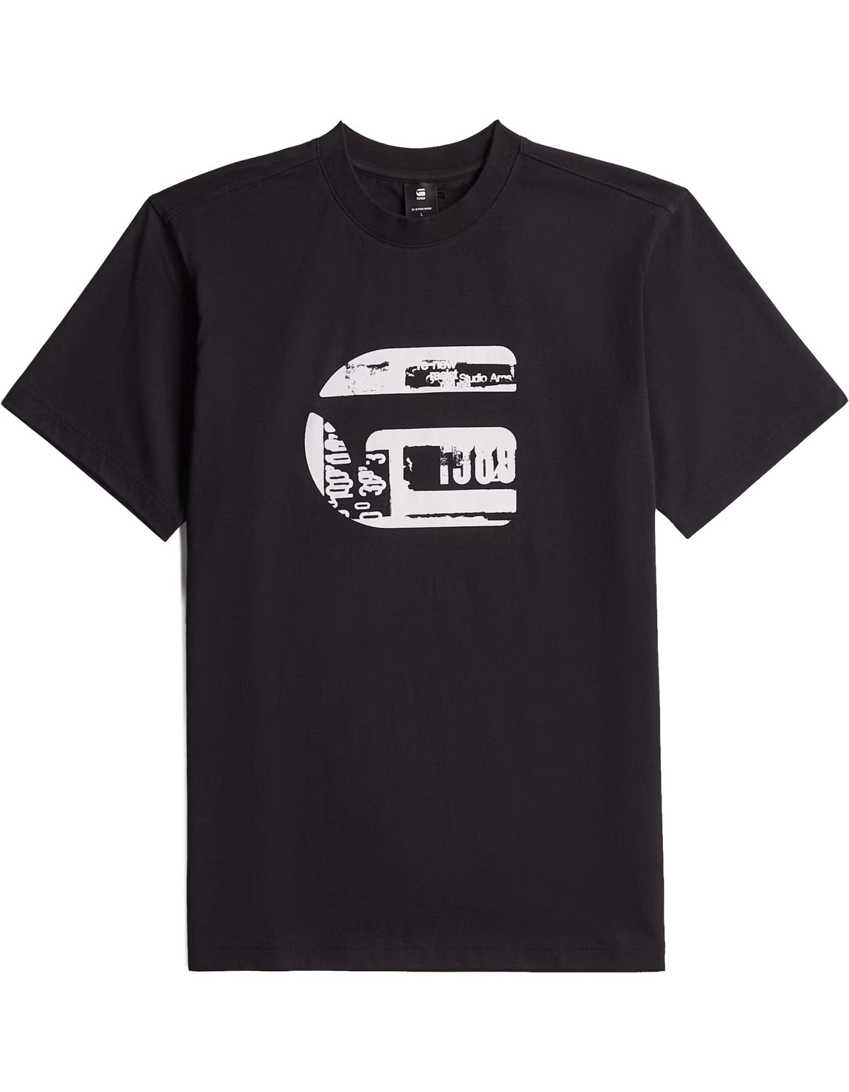 G-Star T-shirt G Icon Gr R T Dk Black – dettaglio prodotto 4 – Master SKU GST_D28823-E385_6484