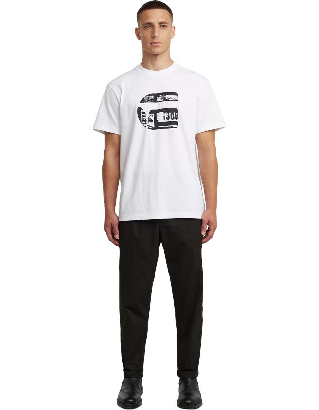 G-Star T-shirt G Icon Gr R T White – dettaglio prodotto 3 – Master SKU GST_D28823-E385_110