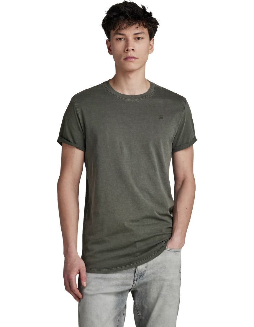 G-Star T-shirt Lash R T S\s Asfalt Gd – vista principale – Master SKU GST_D16396-2653_B575