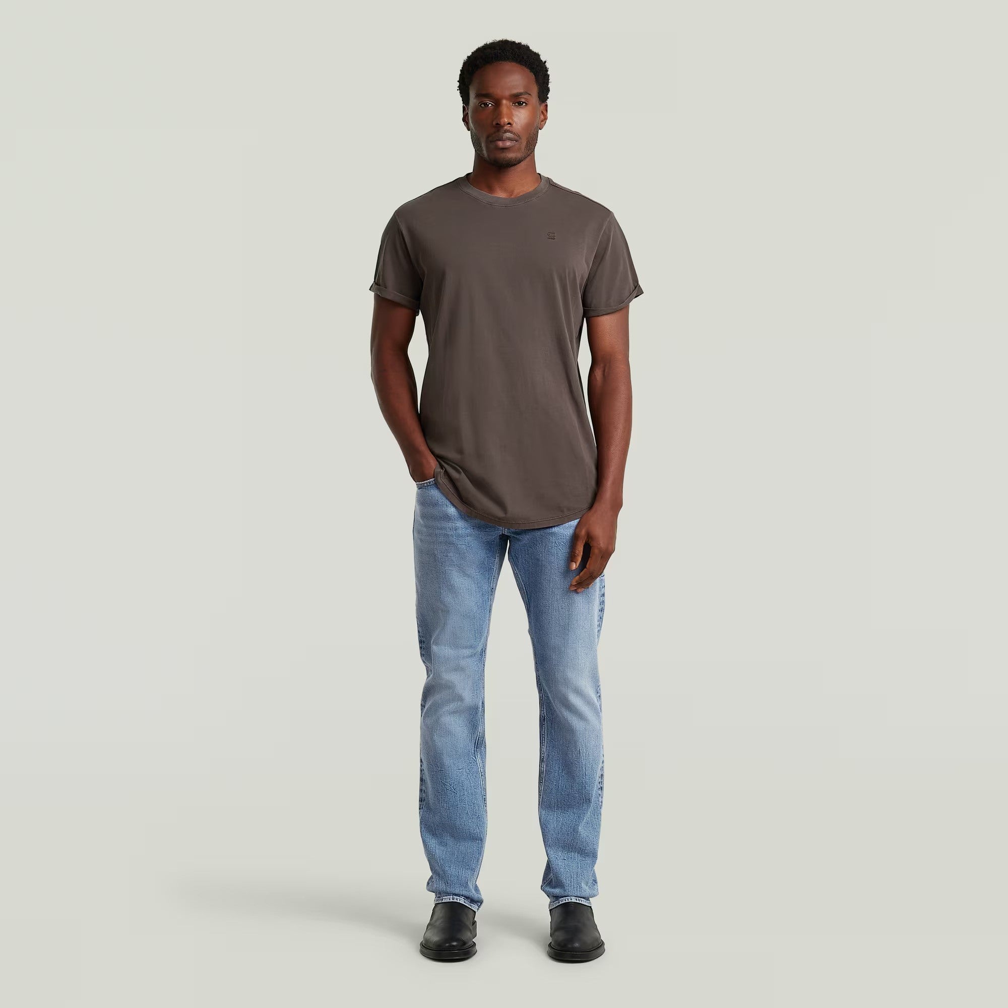 G-Star T-shirt Lash R T S\s Java Gd – vista principale – Master SKU GST_D16396-2653_H887