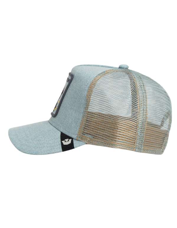 Goorin Bros. Cappellino Uomo Denim Eagle Light Denim – dettaglio prodotto 7 – Master SKU GOB_101-2956-DEN_ONE