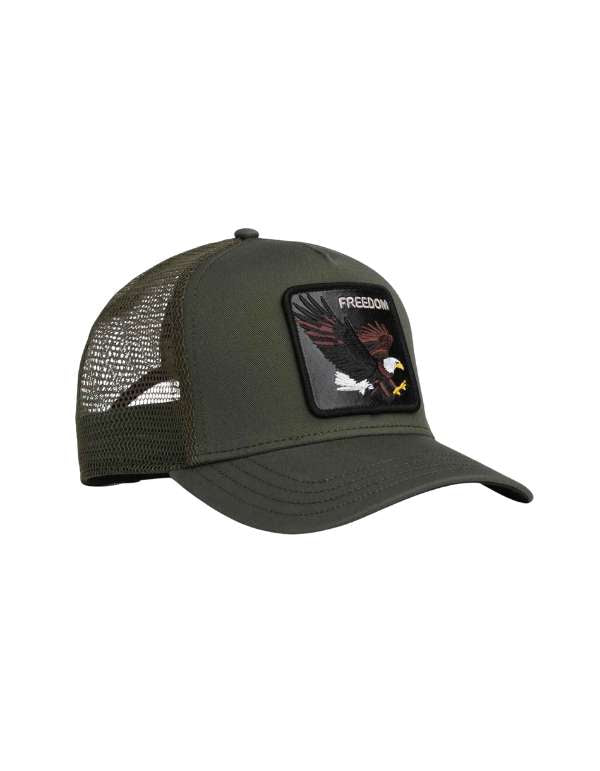 Goorin Bros. Cappellino Uomo Freedom Eagle Trucker Palm – dettaglio prodotto 3 – Master SKU GOB_101-2541-PAL_ONE