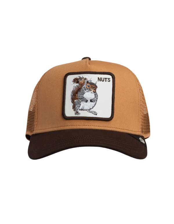Goorin Bros. Cappellino Uomo Nuts Trucker Heat / Ground – vista principale – Master SKU GOB_101-2546-HEA_ONE