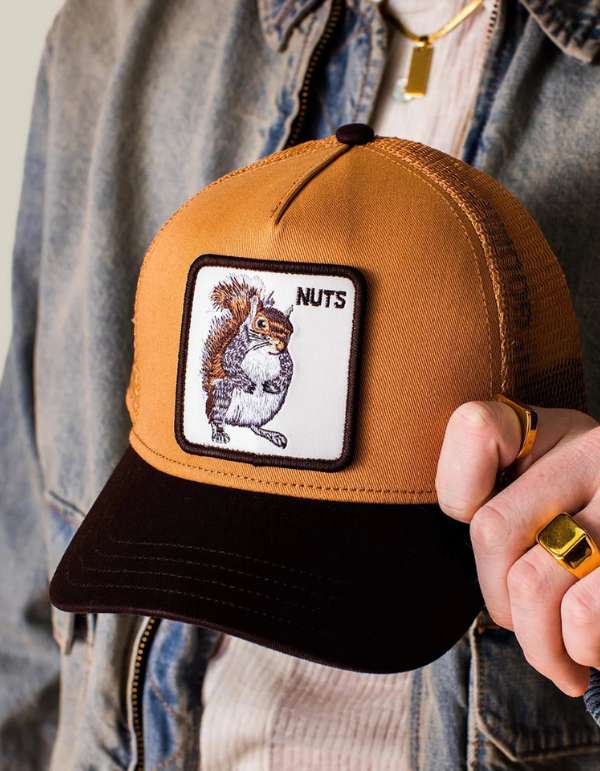 Goorin Bros. Cappellino Uomo Nuts Trucker Heat / Ground – dettaglio prodotto 4 – Master SKU GOB_101-2546-HEA_ONE