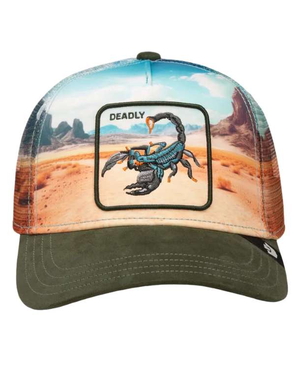 Goorin Bros. Cappellino Uomo Scorpion In The Element Palm – vista principale – Master SKU GOB_101-2695-PAL_ONE