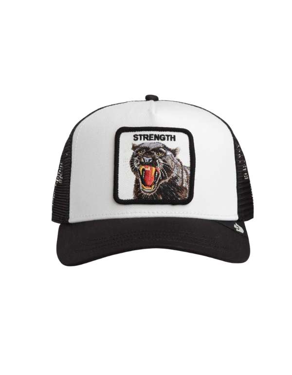 Goorin Bros. Cappellino Uomo Strength Panther Trucker Dust / Void – vista principale – Master SKU GOB_101-2998-DUS_ONE