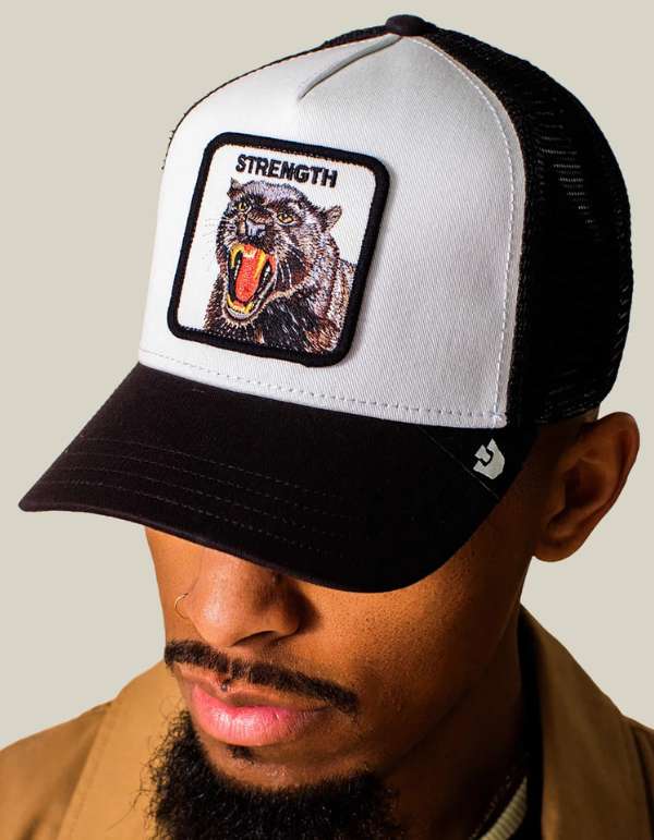 Goorin Bros. Cappellino Uomo Strength Panther Trucker Dust / Void – dettaglio prodotto 3 – Master SKU GOB_101-2998-DUS_ONE