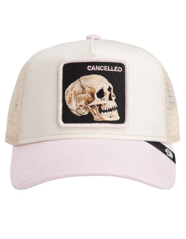 Goorin Bros. Cappellino Uomo The Cancelled Skull Chalk – vista principale – Master SKU GOB_101-2392-CHA_ONE