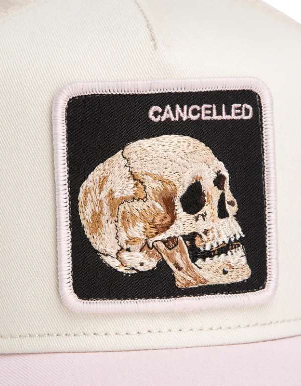 Goorin Bros. Cappellino Uomo The Cancelled Skull Chalk – dettaglio prodotto 2 – Master SKU GOB_101-2392-CHA_ONE