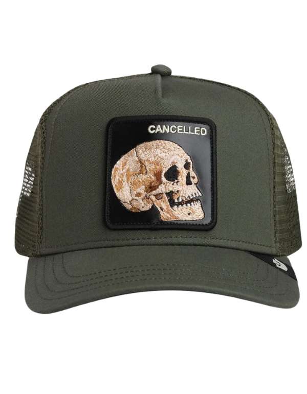 Goorin Bros. Cappellino Uomo The Cancelled Skull Palm – vista principale – Master SKU GOB_101-2392-PAL_ONE