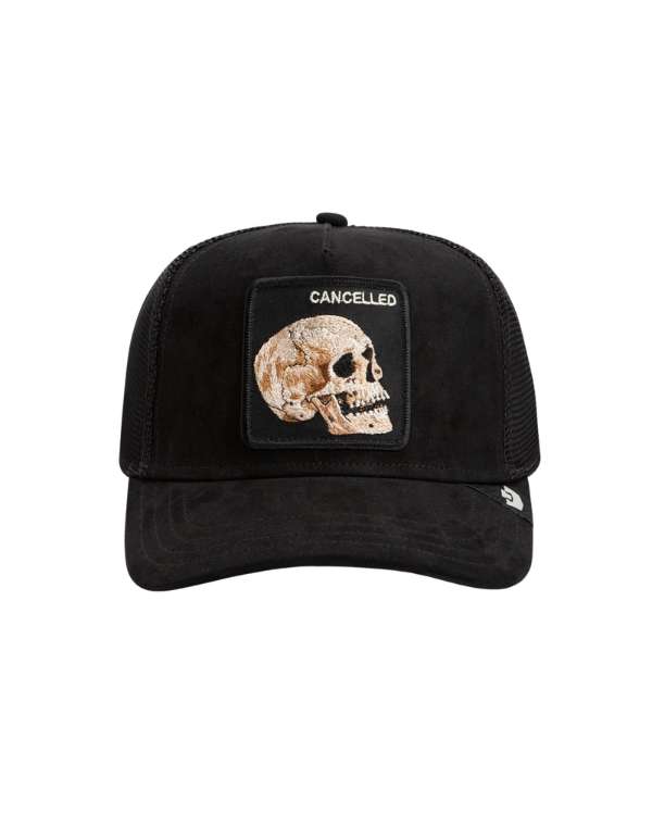 Goorin Bros. Cappellino Uomo The Cancelled Skull Void – vista principale – Master SKU GOB_101-2392-VOI_ONE
