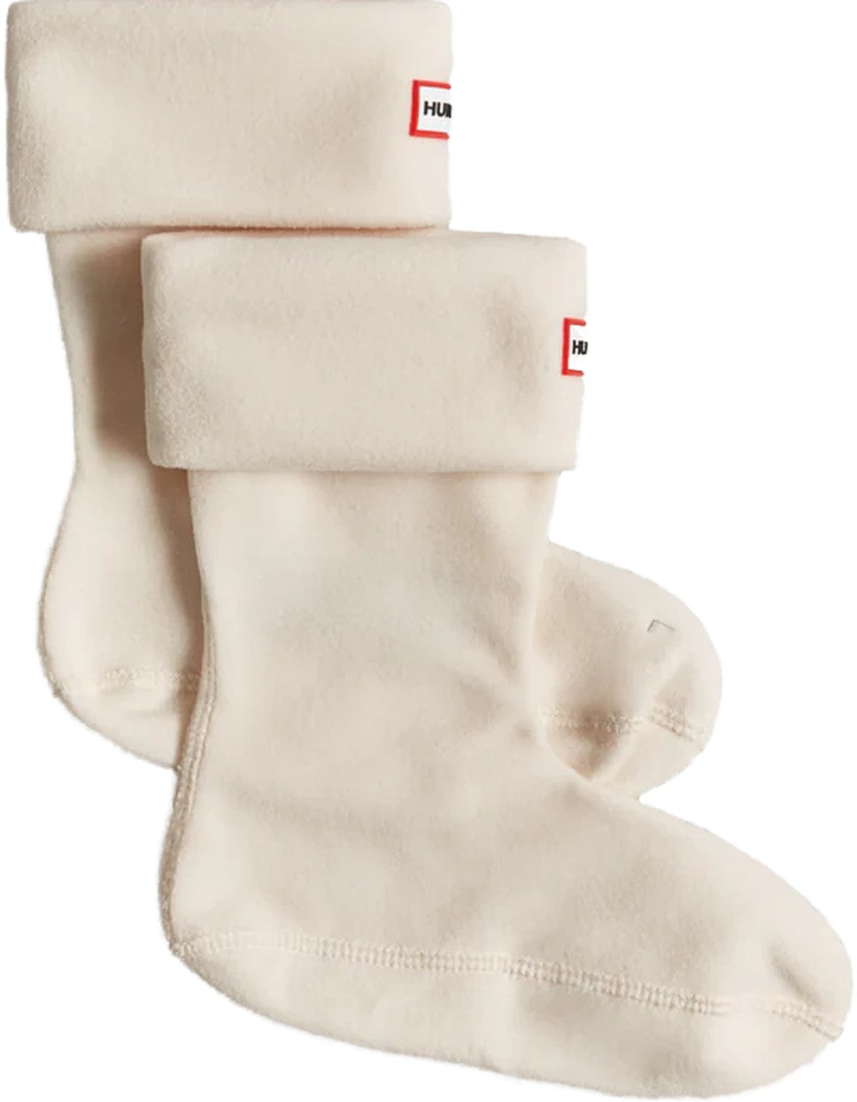 Hunter Fleece Short Boot Sock Hunter White – vista principale – Master SKU HUN_HXRU0030251_HUNTER_WHITE