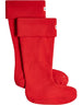 Hunter Fleece Tall Boot Sock Military Red – vista principale – Master SKU HUN_HXRU0025251_MILITARY_RED