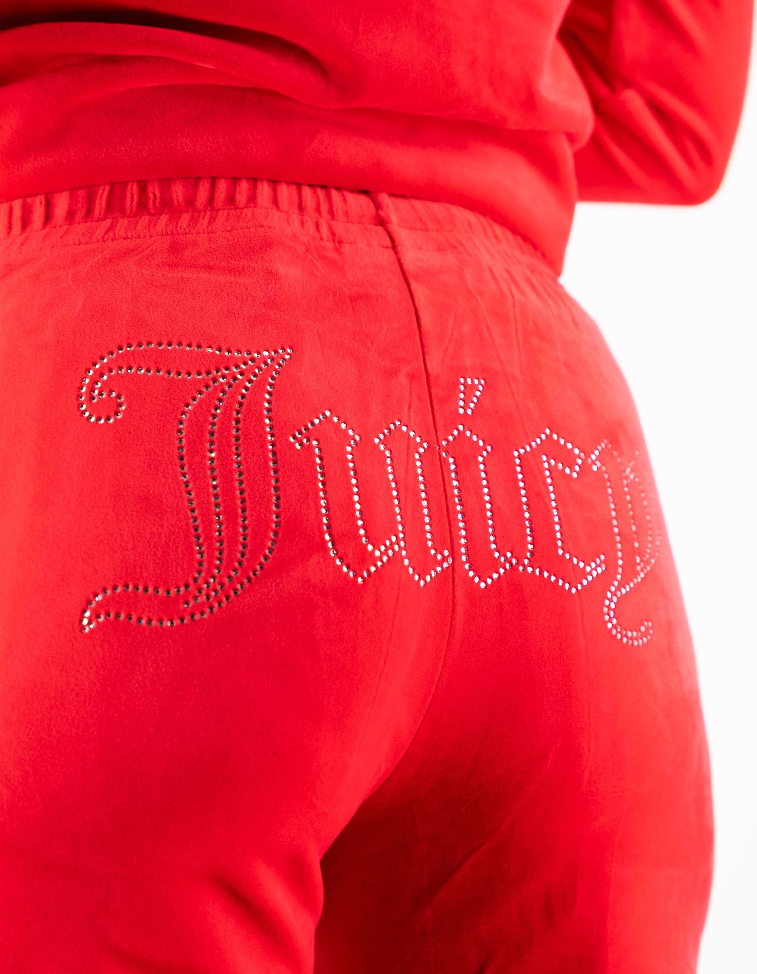 Juicy Couture Pantalone In Felpa Tina Outline Rosso – dettaglio prodotto 2 – Master SKU JUI_VIJH70699WPFTD2