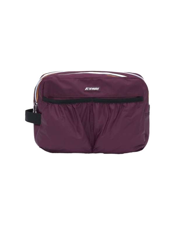 K-Way Beauty Case Albas Violet Mauve Wine – vista principale – Master SKU KWAY_K4127UW_345