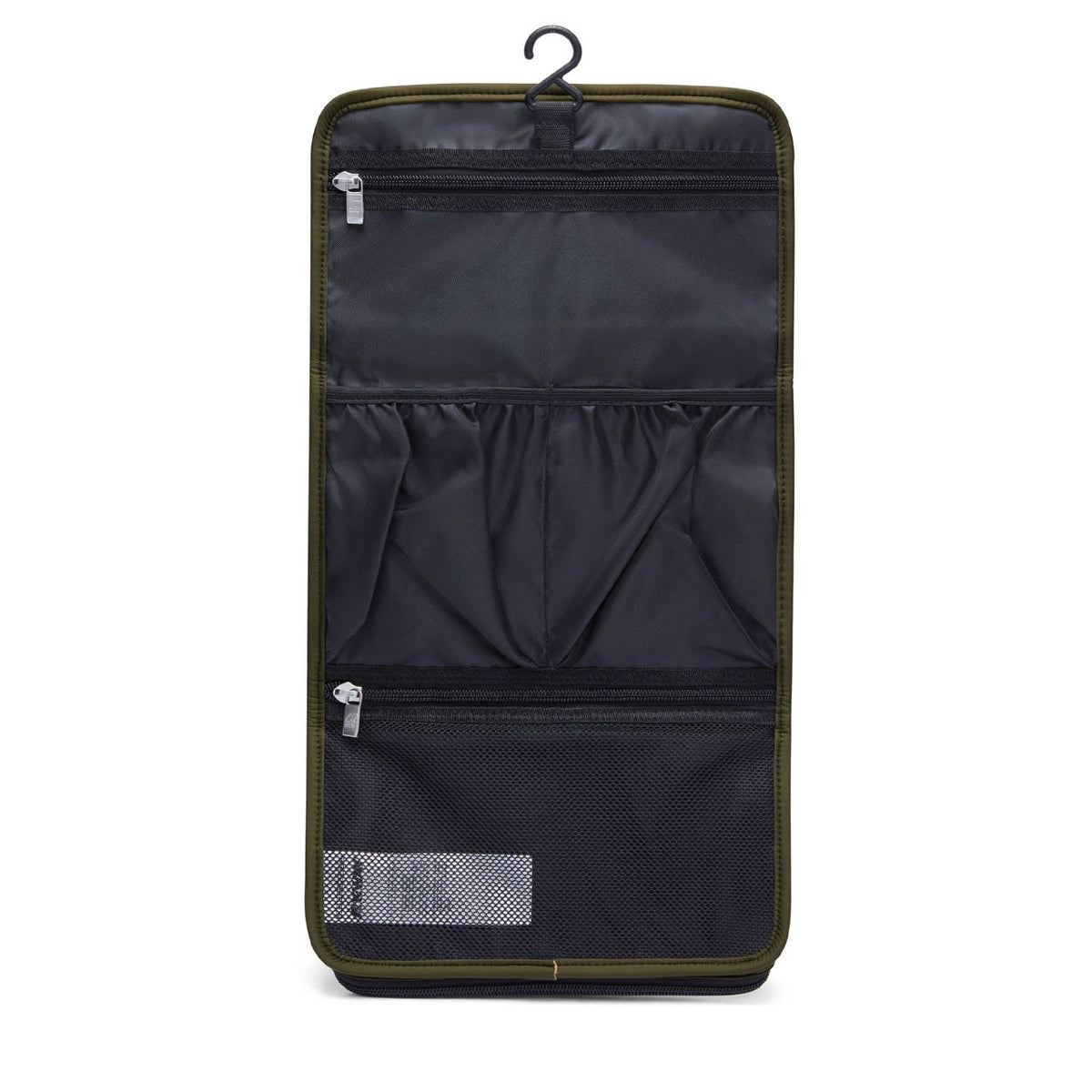 K-Way Beauty Case Reville Green Blackish – dettaglio prodotto 3 – Master SKU KWAY_K4127VW_WMR