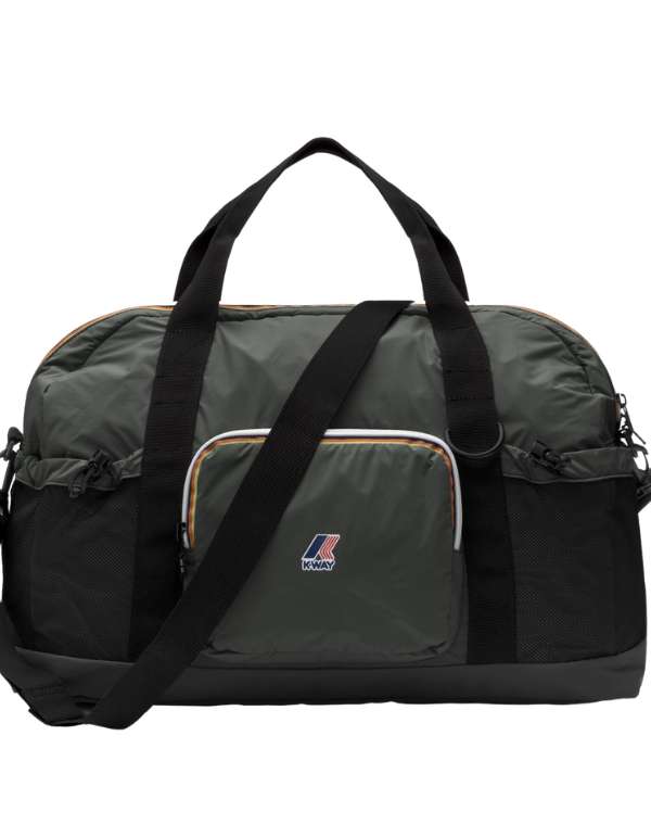 K-Way Borsone Le Vrai 4.0 Marcel Green Blackish – vista principale – Master SKU KWAY_K5135QW_WMR