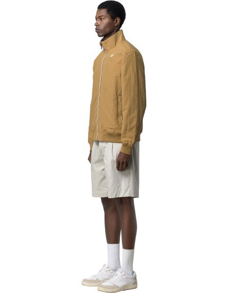 K-Way Giacca Arsene Cotton Double Brown Bistre - Beige Lt – dettaglio prodotto 5 – Master SKU KWAY_K8135PW_C03