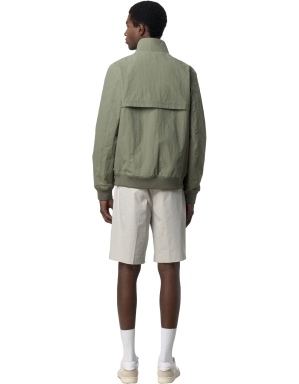 K-Way Giacca Arsene Cotton Double Green Lichen - Blue Insignia – dettaglio prodotto 5 – Master SKU KWAY_K8135PW_C44