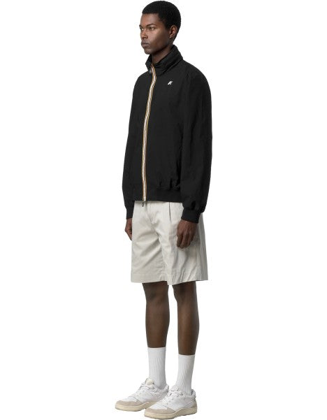 K-Way Giacca Arsene Stretch Dot Black Pure – dettaglio prodotto 4 – Master SKU KWAY_K3157BW_USY