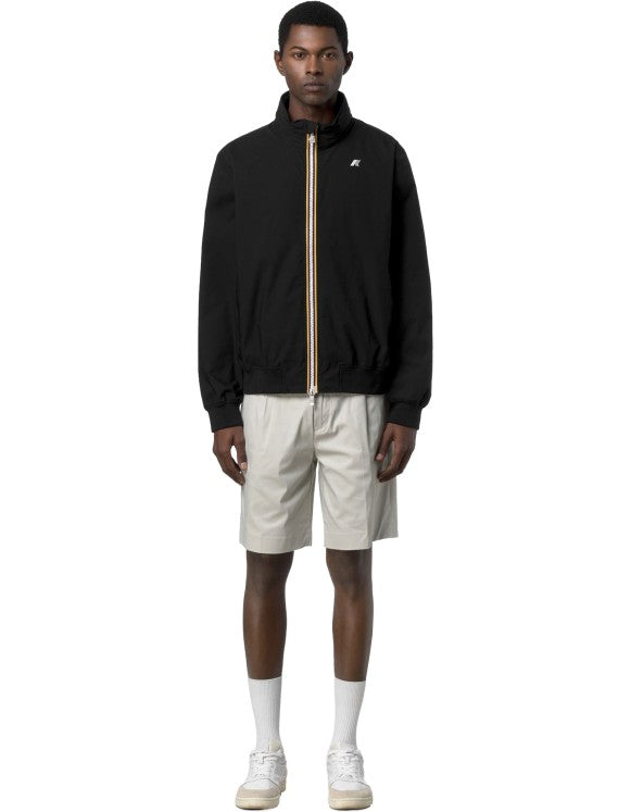 K-Way Giacca Arsene Stretch Dot Black Pure – dettaglio prodotto 5 – Master SKU KWAY_K3157BW_USY