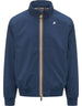 K-Way Giacca Arsene Stretch Dot Blue Insignia – vista principale – Master SKU KWAY_K3157BW_B67