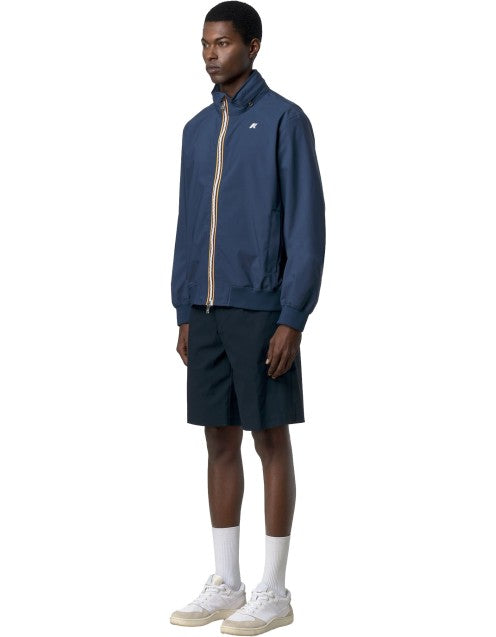 K-Way Giacca Arsene Stretch Dot Blue Insignia – dettaglio prodotto 4 – Master SKU KWAY_K3157BW_B67
