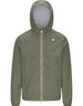 K-Way Giacca Jack Stretch Nylon Jersey Green Lichen – vista principale – Master SKU KWAY_K3123UW_V15
