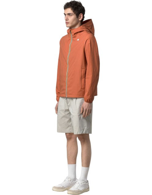 K-Way Giacca Jack Stretch Nylon Jersey Orange Brownish – dettaglio prodotto 3 – Master SKU KWAY_K3123UW_896
