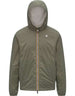 K-Way Giacca Jake Cotton Double Beige Lt - Green Lichen – vista principale – Master SKU KWAY_K51337W_B0L