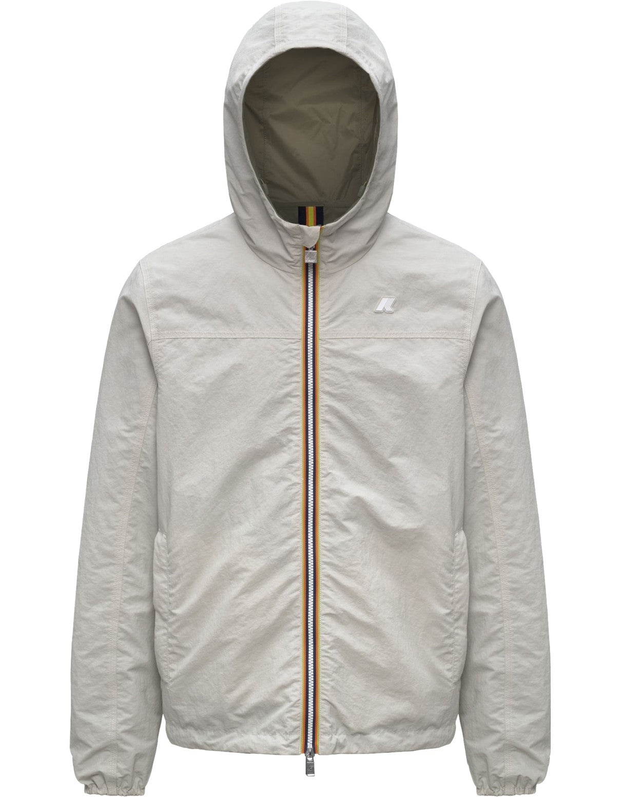 K-Way Giacca Jake Cotton Double Beige Lt - Green Lichen – dettaglio prodotto 2 – Master SKU KWAY_K51337W_B0L