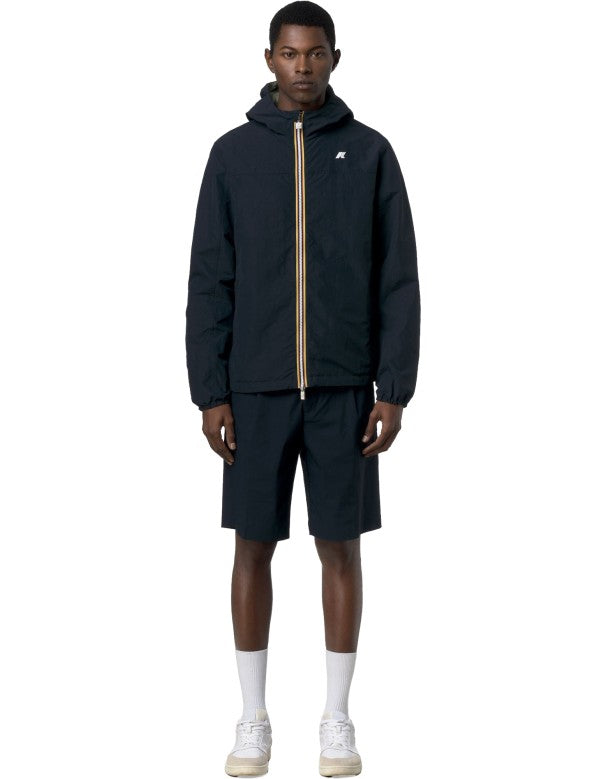K-Way Giacca Jake Cotton Double Blue Depth - Green Lichen – dettaglio prodotto 3 – Master SKU KWAY_K51337W_B0T